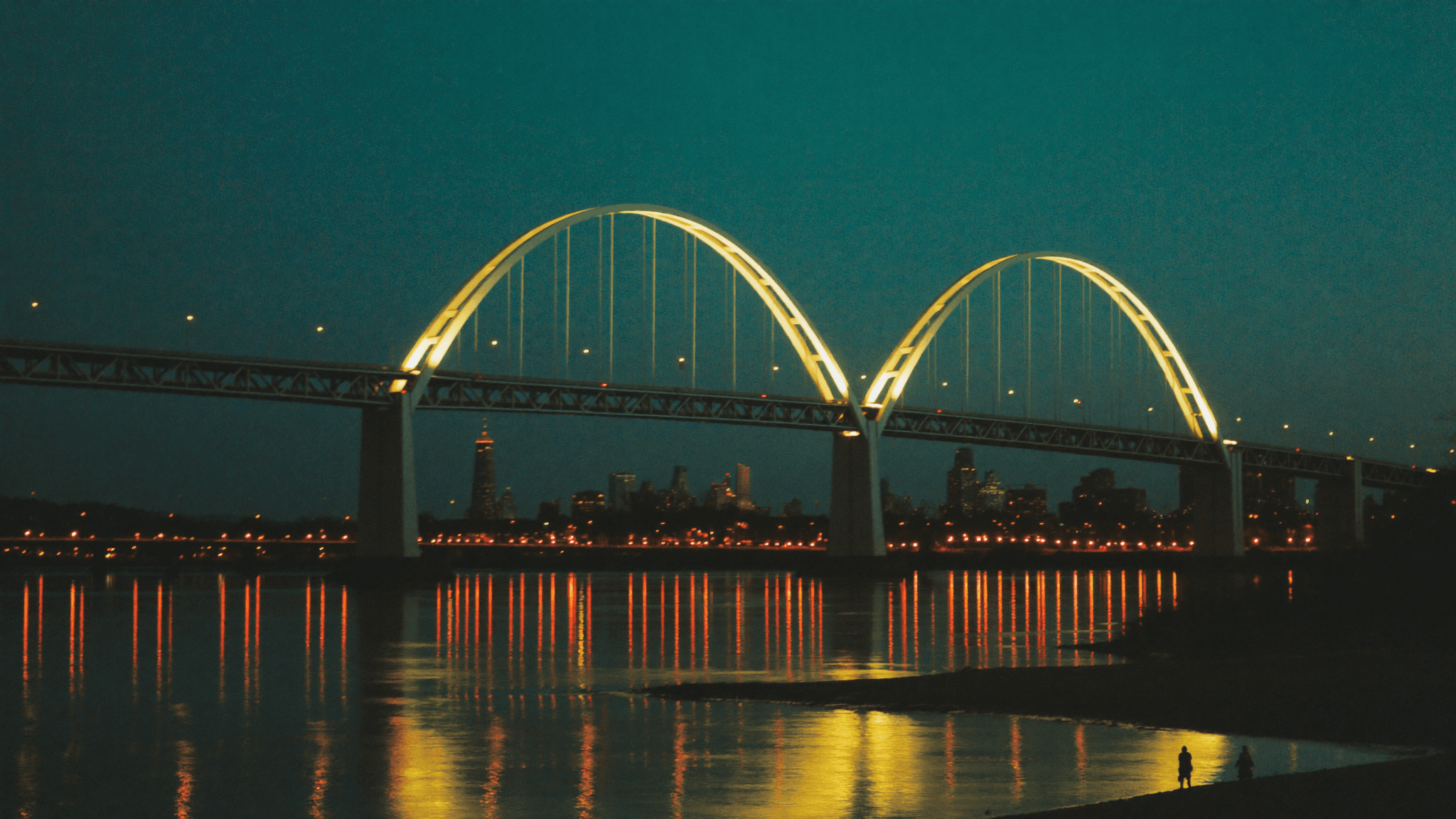 Memphis at blue hour